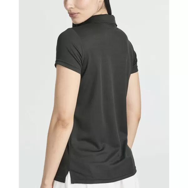Real Essentials 3 Pack Womens Short Sleeve DryFit Performance Polo Shirt Available in PlusSet 1