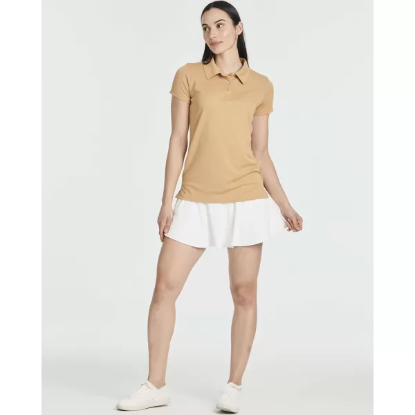 Real Essentials 3 Pack Womens Short Sleeve DryFit Performance Polo Shirt Available in PlusSet 7