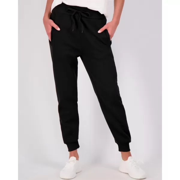 Real Essentials 3 Pack Womens UltraSoft  Warm Fleece Joggers Available in Plus SizeSet 1
