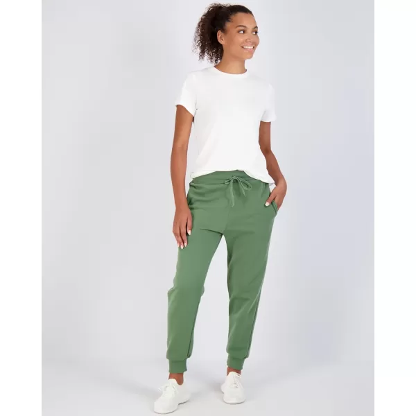 Real Essentials 3 Pack Womens UltraSoft  Warm Fleece Joggers Available in Plus SizeSet 12