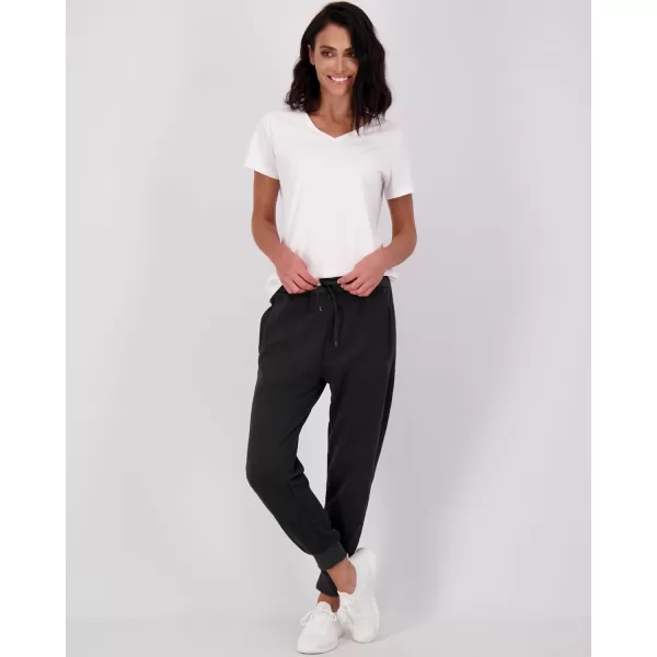 Real Essentials 3 Pack Womens UltraSoft  Warm Fleece Joggers Available in Plus SizeSet 2
