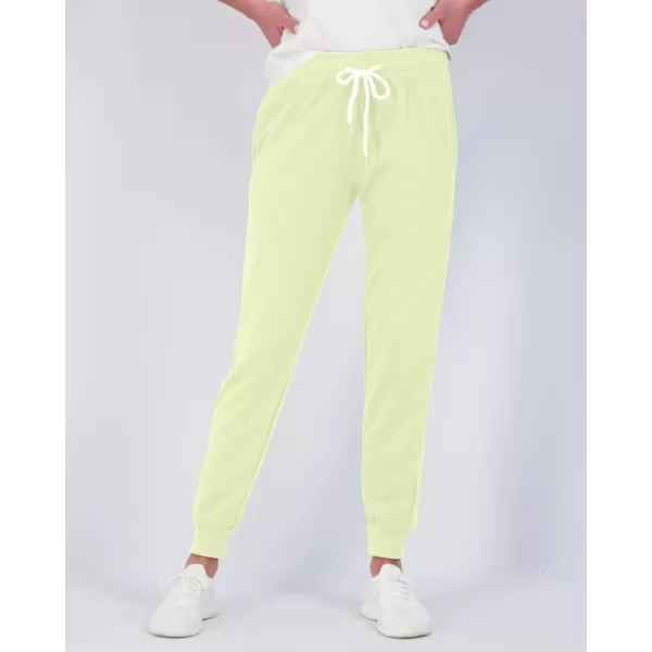 Real Essentials 3 Pack Womens UltraSoft Cotton French Terry Joggers Available in PlusSet 1
