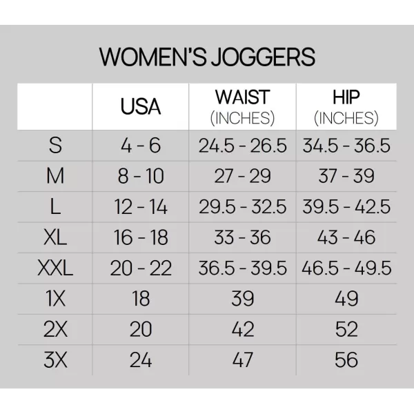 Real Essentials 3 Pack Womens UltraSoft Cotton French Terry Joggers Available in PlusSet 1