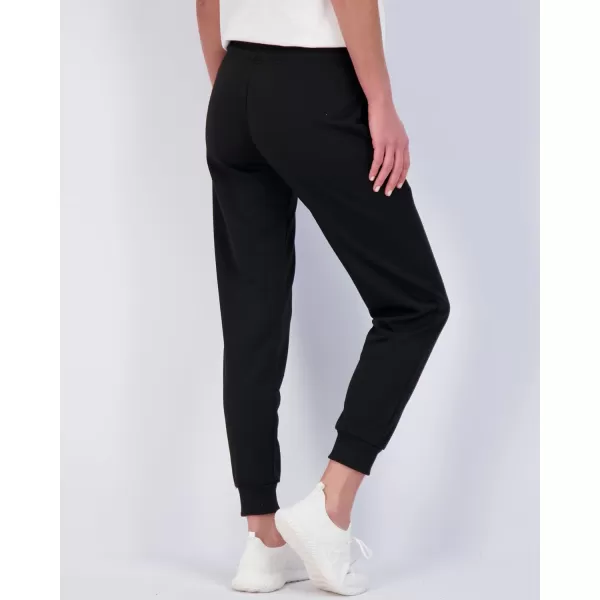 Real Essentials 3 Pack Womens UltraSoft Cotton French Terry Joggers Available in PlusSet 3