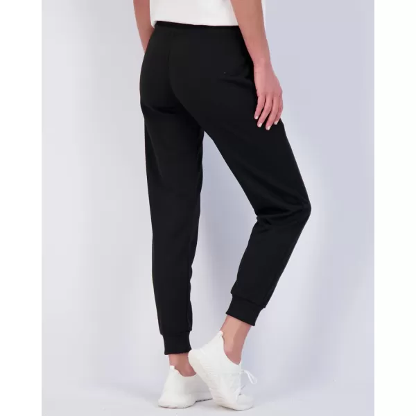Real Essentials 3 Pack Womens UltraSoft Cotton French Terry Joggers Available in PlusSet 5