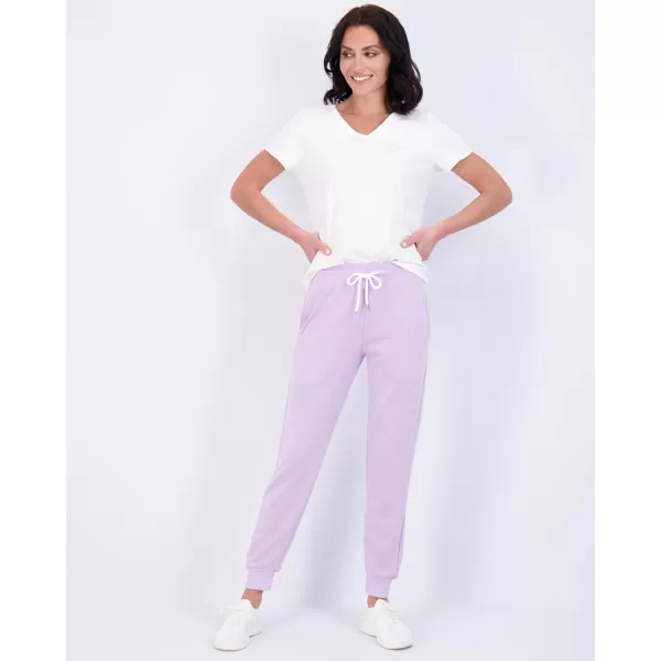 Real Essentials 3 Pack Womens UltraSoft Cotton French Terry Joggers Available in PlusSet 6