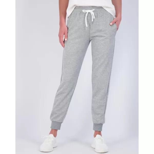Real Essentials 3 Pack Womens UltraSoft Cotton French Terry Joggers Available in PlusSet 6
