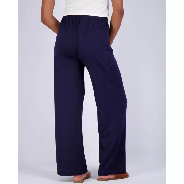 Real Essentials 3 Pack Womens Wide Leg Palazzo Lounge Pants Drawstring  Loose Casual Pajama Pants Available In PlusSet 5