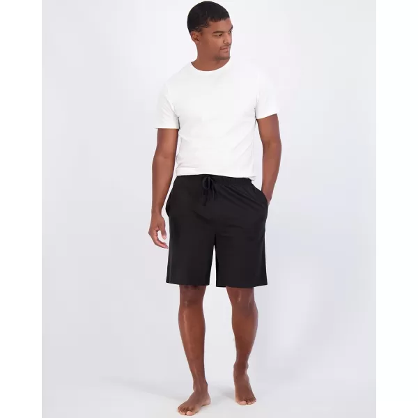 Real Essentials 3 PackMens Cotton UltraSoft Knit Sleep Pajama Shorts amp Lounge Wear Available In Big amp TallBig amp Tall Set I