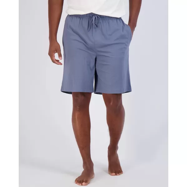 Real Essentials 3 PackMens Cotton UltraSoft Knit Sleep Pajama Shorts amp Lounge Wear Available In Big amp TallBig amp Tall Set K