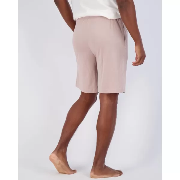 Real Essentials 3 PackMens Cotton UltraSoft Knit Sleep Pajama Shorts amp Lounge Wear Available In Big amp TallBig amp Tall Set K