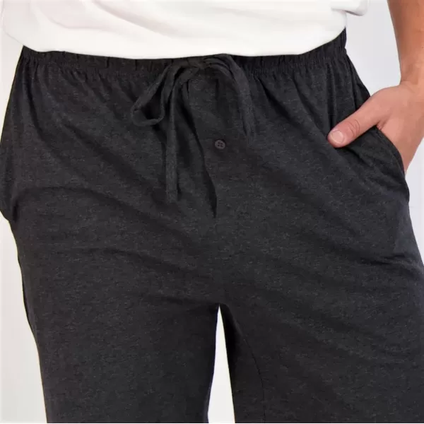 Real Essentials 3 PackMens Cotton UltraSoft Knit Sleep Pajama Shorts amp Lounge Wear Available In Big amp TallStandard Set B