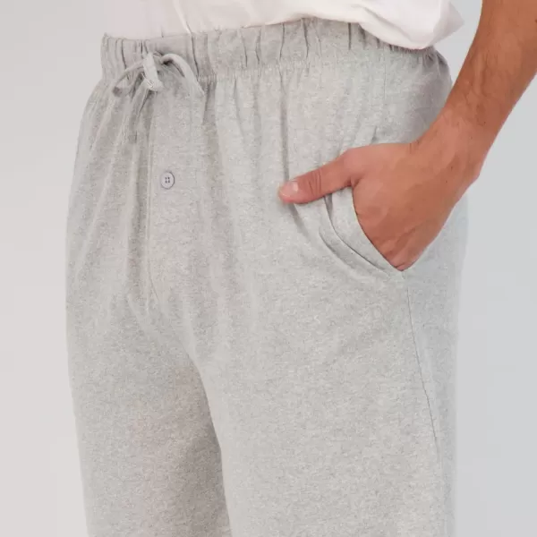 Real Essentials 3 PackMens Cotton UltraSoft Knit Sleep Pajama Shorts amp Lounge Wear Available In Big amp TallStandard Set C