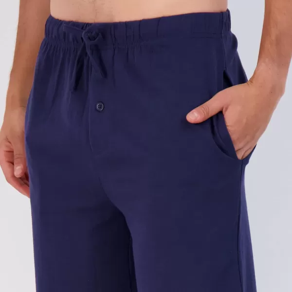 Real Essentials 3 PackMens Cotton UltraSoft Knit Sleep Pajama Shorts amp Lounge Wear Available In Big amp TallStandard Set F