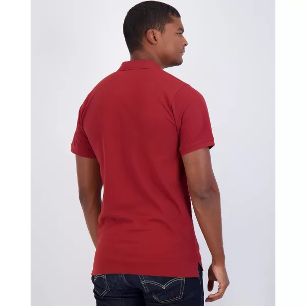 Real Essentials 3 amp 4 Pack Mens Cotton Pique Short Sleeve Polo Shirt  Performance Polo Available in Big amp TallPack of 4 Polos Set 10