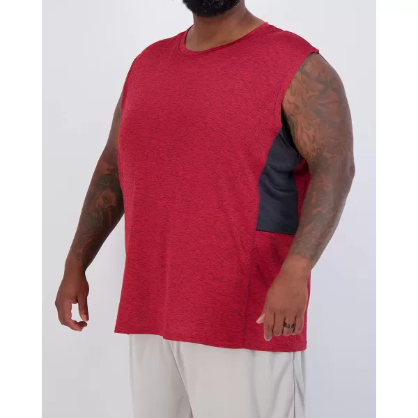 Real Essentials 3 amp 5 Pack Mens DryFit Active Athletic Tech Tank Top  Regular and Big amp Tall Sizes S5XLTBig amp Tall Big amp Tall  Set D