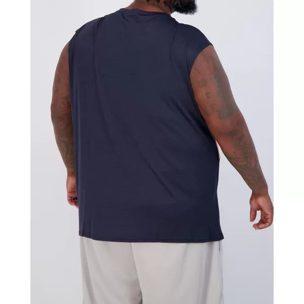 Real Essentials 3 amp 5 Pack Mens DryFit Active Athletic Tech Tank Top  Regular and Big amp Tall Sizes S5XLTBig amp Tall Big amp Tall  Set D