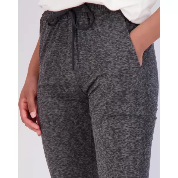 Real Essentials 3Pack Womens Capri Joggers Cuffed Athletic Casual Soft Sweatpants with Pockets Available in Plus SizeStandard Set 7
