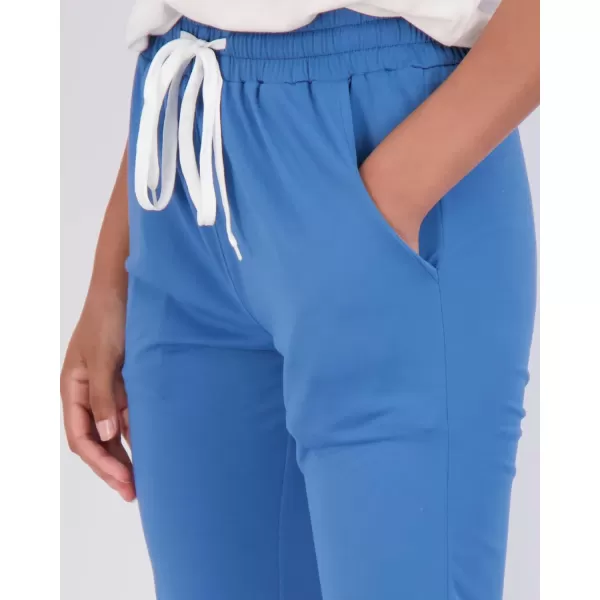 Real Essentials 3Pack Womens Capri Open Bottom Soft Sweatpants with Drawstring Available in Plus SizeSet 6