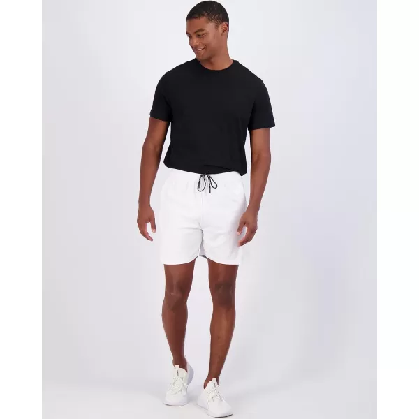 Real Essentials 4 Pack Mens 5 Mesh QuickDry Running Shorts with Zipper Pockets amp Drawstring Available in Big amp TallBig amp Tall Set 4