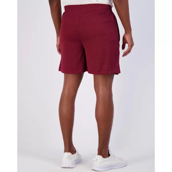 Real Essentials 4 Pack Mens 5 Mesh QuickDry Running Shorts with Zipper Pockets amp Drawstring Available in Big amp TallStandard Set 3