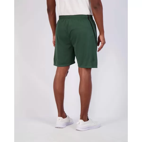 Real Essentials 4 Pack Mens 7 Athletic Running Quick Dry Mesh Shorts with Zipper Pockets Available in Big amp Tallbigtall Set 7