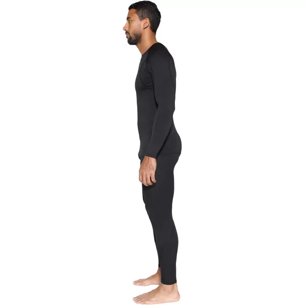 Real Essentials 4 Pack Mens Compression LongSleeve TShirt Athletic Cold Weather Baselayer Available in Big amp TallStandard Set a