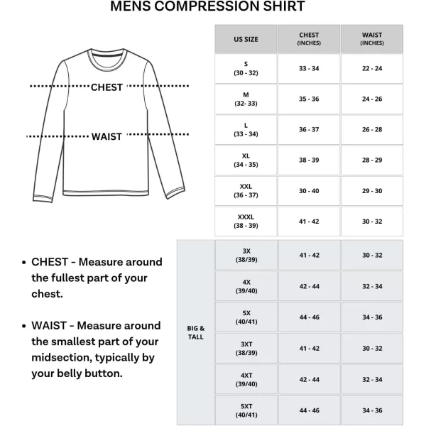 Real Essentials 4 Pack Mens Compression LongSleeve TShirt Athletic Cold Weather Baselayer Available in Big amp Tallbigtall Set E