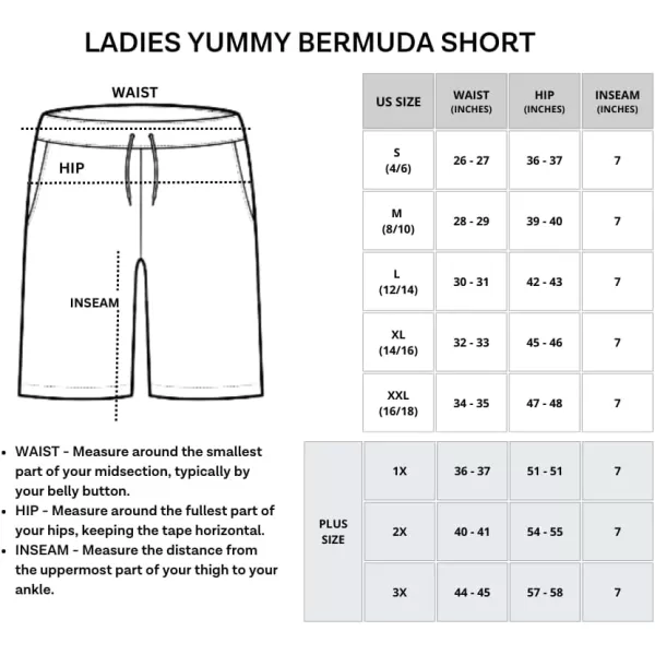 Real Essentials 4 Pack Womens 7 Bermuda Long High Waisted Shorts with Pockets  Workout Athletic Available in PlusStandard Set 6