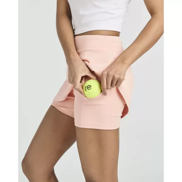 Real Essentials 4 Pack Womens Active Skort Lightweight Comfy  Breathable Tennis Golf Skirt Available in Plus SizeSet 8