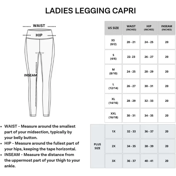 Real Essentials 4 Pack Womens Capri Leggings with Pockets Casual Yoga Workout Exercise Pants Available in Plus SizeStretch Set 9