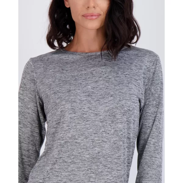 Real Essentials 4 Pack Womens DryFit Tech Stretch LongSleeve Athletic Workout TShirt Available in Plus SizeSet 6