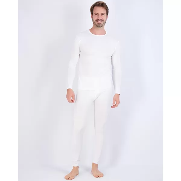 Real Essentials 4 Piece Mens Thermal Underwear Sets  Long Sleeve Top amp Bottom Fleece Long Johns Available in Big amp TallBig amp Tall Set 3