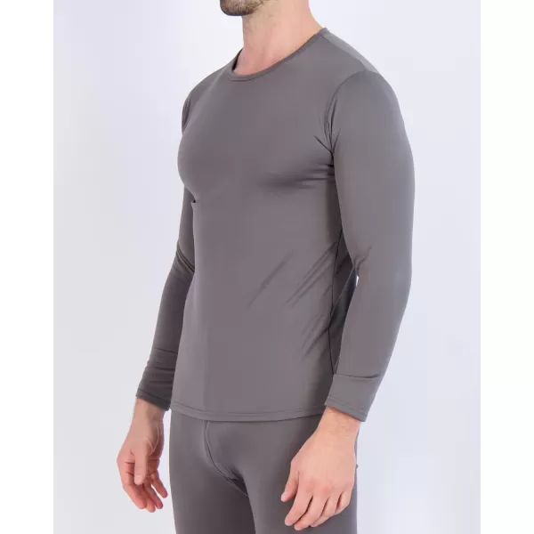Real Essentials 4 Piece Mens Thermal Underwear Sets  Long Sleeve Top amp Bottom Fleece Long Johns Available in Big amp TallStandard Set 4