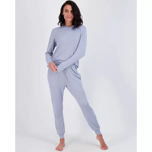 Real Essentials 4 Piece Womens Long Sleeve Pullover Hoodie Henley Sweatshirt amp Jogger Set Athletic Lounge SweatsuitHoodie Set Hoodie Set 6