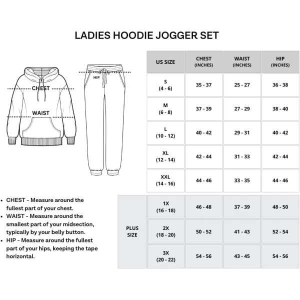 Real Essentials 4 Piece Womens Long Sleeve Pullover Hoodie Henley Sweatshirt amp Jogger Set Athletic Lounge SweatsuitHoodie Set Hoodie Set 6