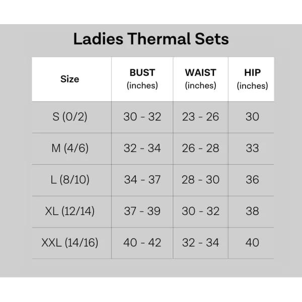 Real Essentials 4 Piece Womens Thermal Underwear Set  Thermal Underwear for Women Fleece Lined Top amp Bottom Long JohnsPlus Size Set 1