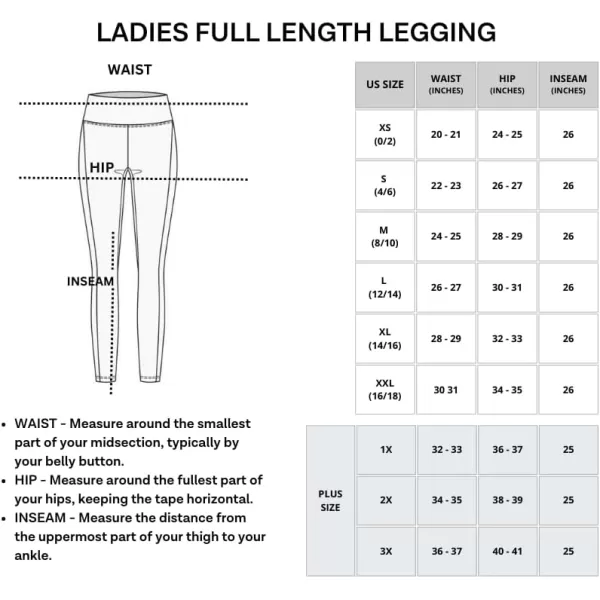 Real Essentials 4Pack Womens Full Length Fitted Athletic Yoga Performance Leggings with Pockets Available in Plus SizePlusSize Set 5