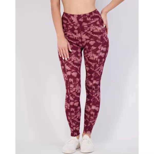 Real Essentials 4Pack Womens Full Length Fitted Athletic Yoga Performance Leggings with Pockets Available in Plus SizePlusSize Set 6