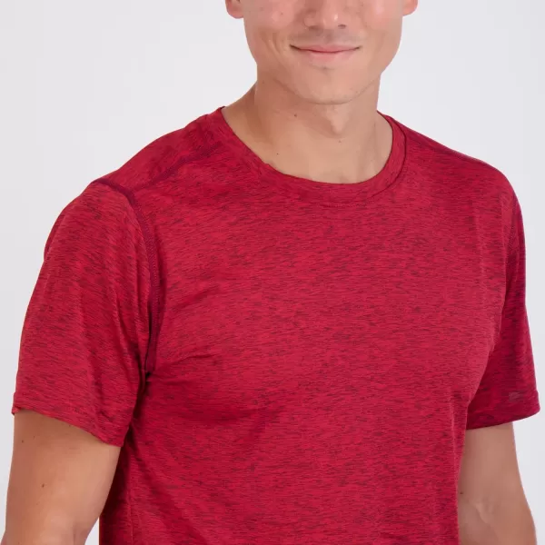 Real Essentials 5 Pack Mens DryFit Moisture Wicking Active Athletic Performance Crew TShirtSet 10