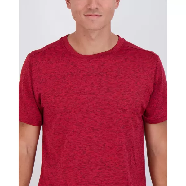 Real Essentials 5 Pack Mens DryFit Moisture Wicking Active Athletic Performance Crew TShirtSet 2