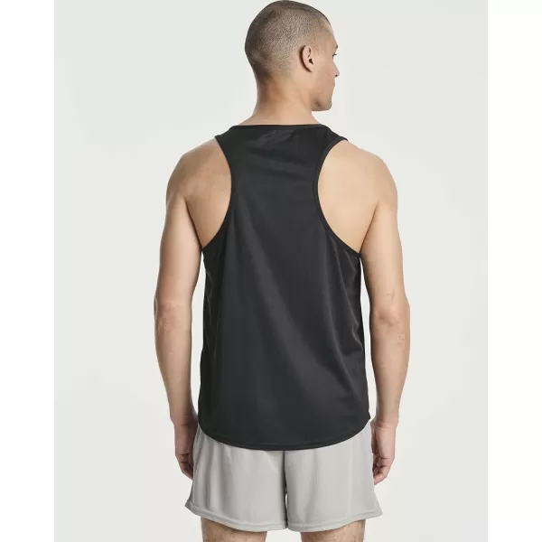 Real Essentials 5 Pack Mens Mesh YBack Muscle Tank Top  Gym Workout  Bodybuilding Fitness Available in Big  TallSet 4