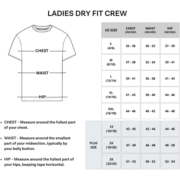Real Essentials 5 Pack Womens Dry Fit Tech Stretch ShortSleeve Crew Neck Athletic TShirt Available in Plus SizeRegular Size Set 8