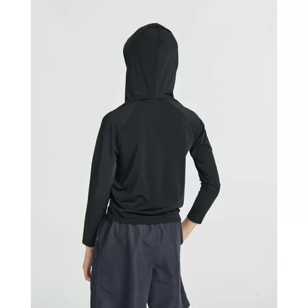 Real Essentials Boys Rashguard HoodieSet 1