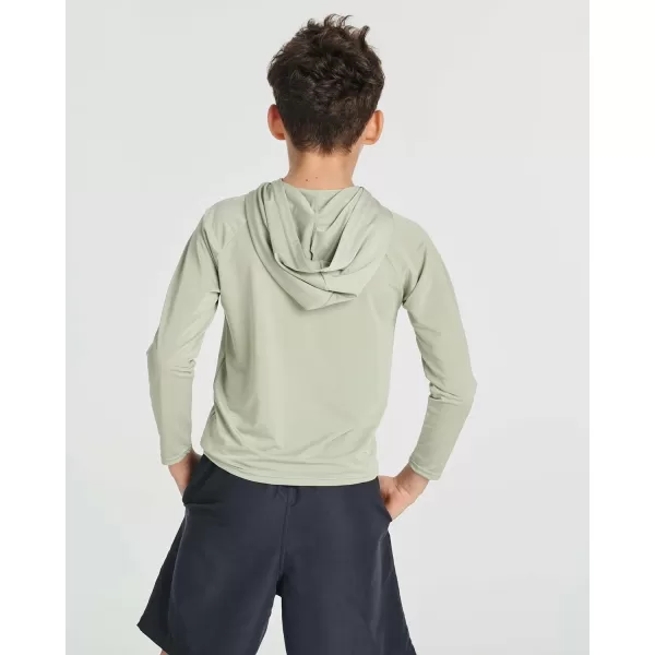 Real Essentials Boys Rashguard HoodieSet 1