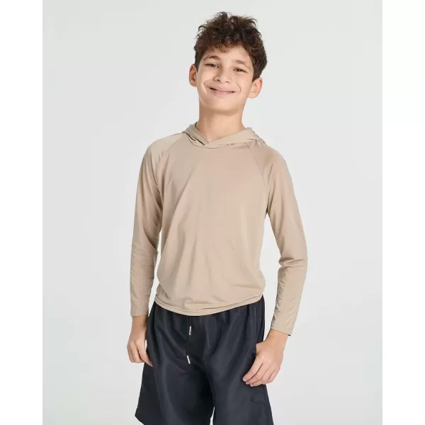 Real Essentials Boys Rashguard HoodieSet 2