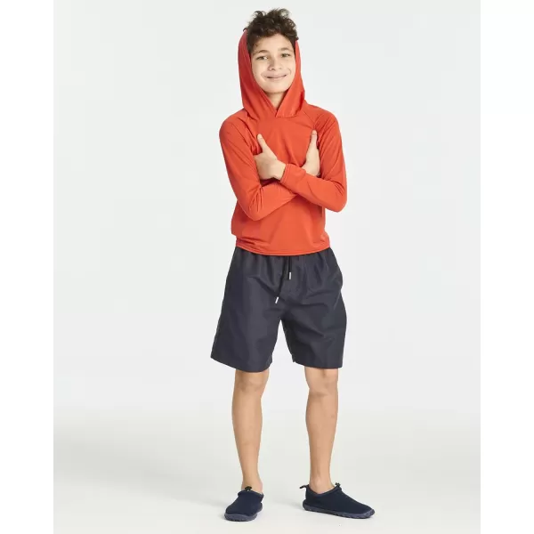 Real Essentials Boys Rashguard HoodieSet 4