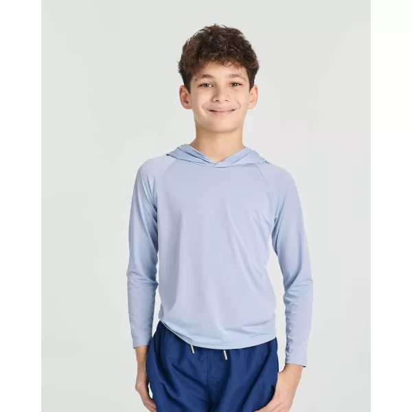 Real Essentials Boys Rashguard HoodieSet 8