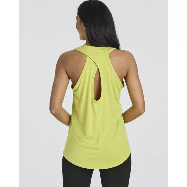 Real Essentials Ladies Active Keyhole Back Tank TopSet 3