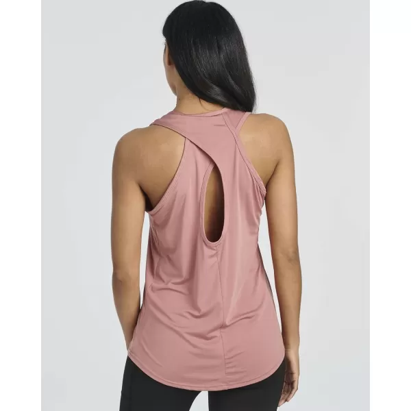 Real Essentials Ladies Active Keyhole Back Tank TopSet 6